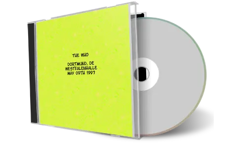 Artwork Cover of The Who 1997-05-09 CD Dortmund Audience