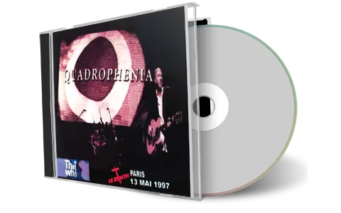 Artwork Cover of The Who 1997-05-13 CD Paris Audience
