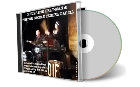 Artwork Cover of Reverend Beat Man 2018-04-15 CD Virginia City Audience
