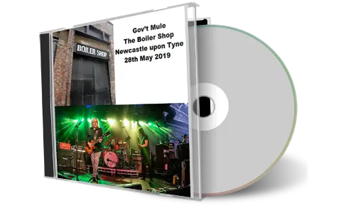 Artwork Cover of Govt Mule 2019-05-28 CD Newcastle upon Tyne Audience