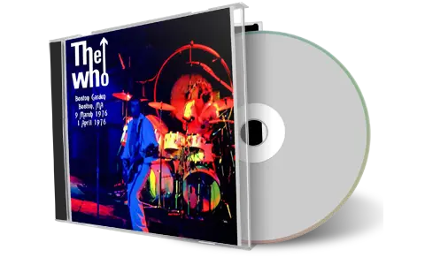 Artwork Cover of The Who 1976-04-01 CD Boston Audience