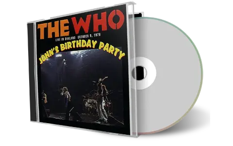 Artwork Cover of The Who 1976-10-09 CD Oakland Audience