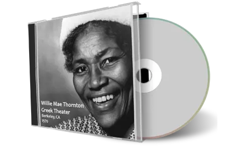 Artwork Cover of Willie Mae Thornton Compilation CD Berkeley 1970 Soundboard