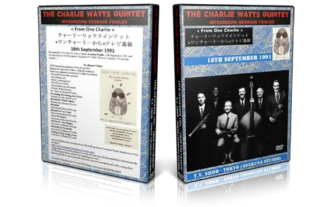 Artwork Cover of Charlie Watts Quintet 1991-09-18 DVD Tokyo Proshot