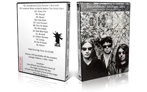 Artwork Cover of Echo and The Bunnymen 1996-06-30 DVD Grand Rapids Audience