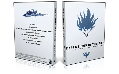 Artwork Cover of Explosions In The Sky 2007-05-06 DVD Seattle Proshot
