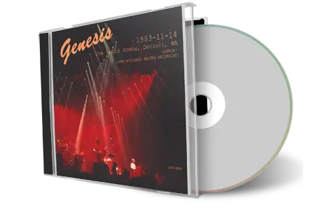 Artwork Cover of Genesis 1983-11-14 CD Detroit Audience