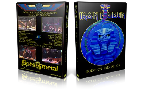 Artwork Cover of Iron Maiden 2008-06-27 DVD Bologna Audience