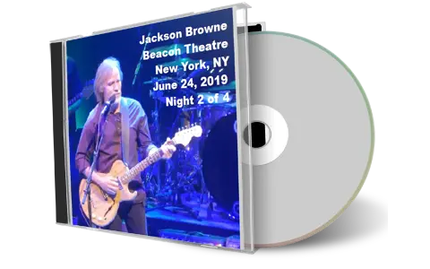 Artwork Cover of Jackson Browne 2019-06-24 CD New York City Audience