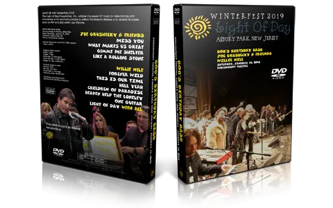 Artwork Cover of Joe Gruschecky and Willie Nile 2019-01-19 DVD Asbury Park Audience