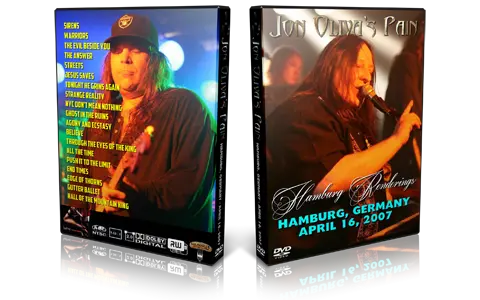 Artwork Cover of Jon Olivas Pain 2007-04-16 DVD Hamburg Audience