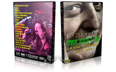 Artwork Cover of Jon Olivas Pain 2008-05-10 DVD Athens Audience
