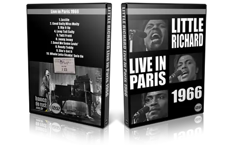 Artwork Cover of Little Richard 1966-12-13 DVD Paris Proshot