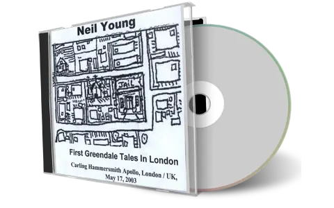 Artwork Cover of Neil Young 2003-05-17 CD London Audience