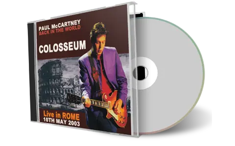 Artwork Cover of Paul McCartney 2003-05-10 CD Rome Audience