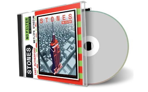 Artwork Cover of Rolling Stones 2019-08-01 CD East Rutherford Audience