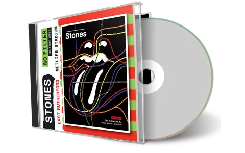 Artwork Cover of Rolling Stones 2019-08-05 CD East Rutherford Audience