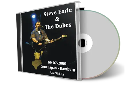 Artwork Cover of Steve Earle and The Dukes 2000-09-07 CD Hamburg Audience