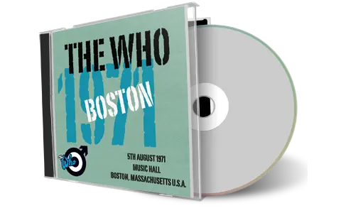 Artwork Cover of The Who 1971-08-05 CD Boston Audience