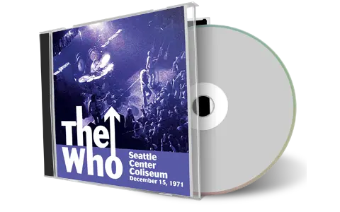 Artwork Cover of The Who 1971-12-15 CD Seattle Audience