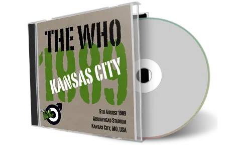 Artwork Cover of The Who 1989-08-05 CD Kansas City Audience