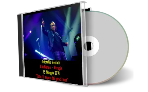 Artwork Cover of Antonello Venditti 2019-05-25 CD Perugia Audience