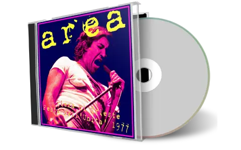 Artwork Cover of Area Compilation CD Trieste 1977 Audience