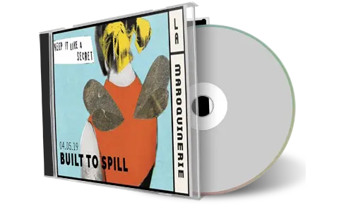 Artwork Cover of Built To Spill 2019-05-04 CD Paris Audience