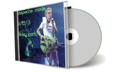 Artwork Cover of Depeche Mode 2001-06-22 CD Tinley Park Audience