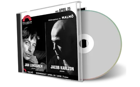 Artwork Cover of Duo Jacob Karlzon and Jan Lundgren 2018-04-25 CD Malmo Soundboard