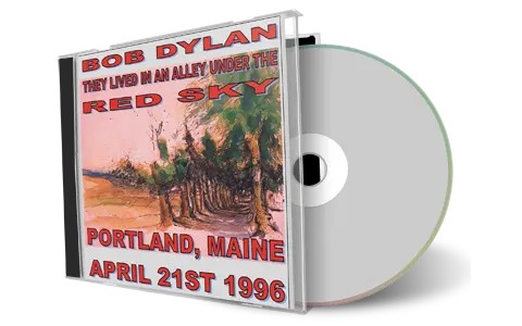 Artwork Cover of Bob Dylan 1996-04-21 CD Portland Audience