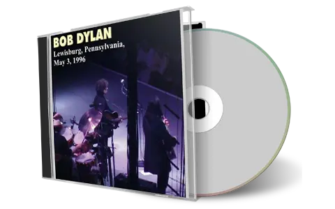 Artwork Cover of Bob Dylan 1996-05-03 CD Lewisburg Audience