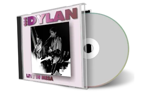 Artwork Cover of Bob Dylan 1996-10-20 CD Mesa Audience
