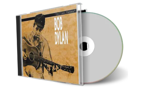 Artwork Cover of Bob Dylan 1996-10-25 CD Dallas Audience