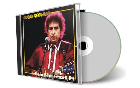 Artwork Cover of Bob Dylan 1996-11-20 CD East Lansing Audience