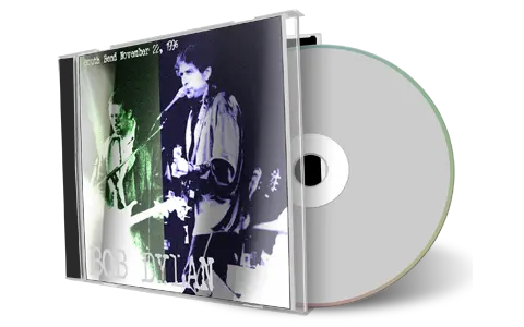 Artwork Cover of Bob Dylan 1996-11-22 CD South Bend Audience