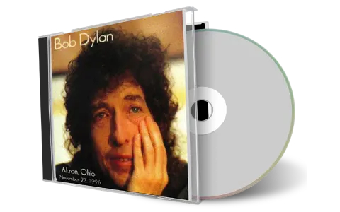Artwork Cover of Bob Dylan 1996-11-23 CD Akron Audience