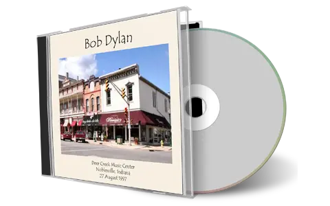 Artwork Cover of Bob Dylan 1997-08-27 CD Noblesville Audience