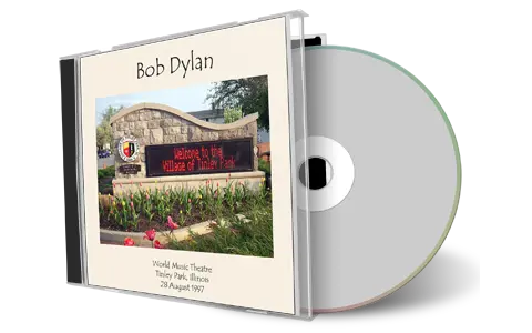 Artwork Cover of Bob Dylan 1997-08-28 CD Tinley Park Audience