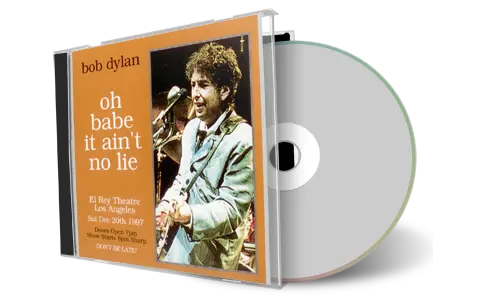 Artwork Cover of Bob Dylan 1997-12-20 CD Los Angeles Audience