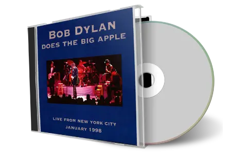Artwork Cover of Bob Dylan 1998-01-17 CD New York City Audience