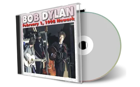 Artwork Cover of Bob Dylan 1998-02-01 CD Newark Audience