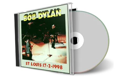 Artwork Cover of Bob Dylan 1998-02-17 CD St Louis Audience