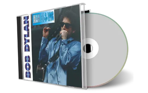 Artwork Cover of Bob Dylan 1998-03-31 CD Miami Beach Audience