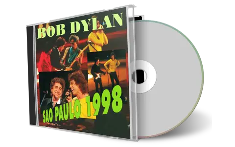 Artwork Cover of Bob Dylan 1998-04-13 CD Sao Paolo Audience