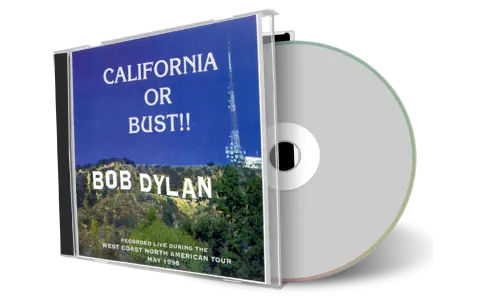 Artwork Cover of Bob Dylan 1998-05-21 CD Los Angeles Audience
