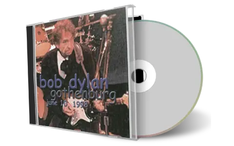 Artwork Cover of Bob Dylan 1998-06-10 CD Goteborg Audience