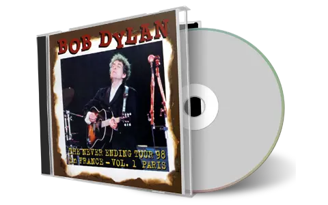 Artwork Cover of Bob Dylan 1998-06-30 CD Paris Audience