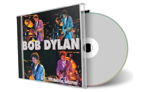 Artwork Cover of Bob Dylan 1998-07-03 CD Montreux Audience