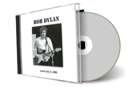 Artwork Cover of Bob Dylan 1998-07-06 CD Lucca Audience